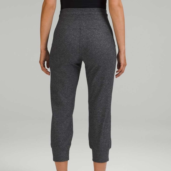 Lululemon Ready to Rulu High-Rise Cropped Jogger Heathered Raceway Grey / Black - Picture 2 of 5